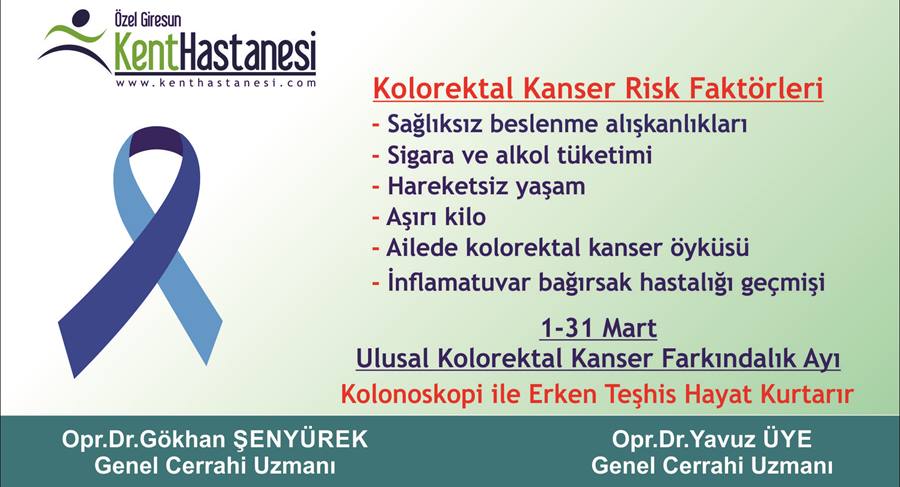 1-31 MART KOLOREKTAL KANSER AYI